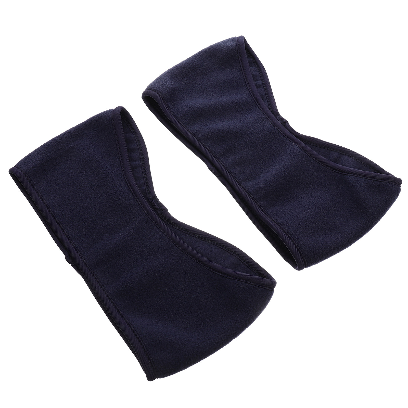 Fleece Ear Warmer Band - 2Pcs Ikat Rambut Musim Dingin Polar