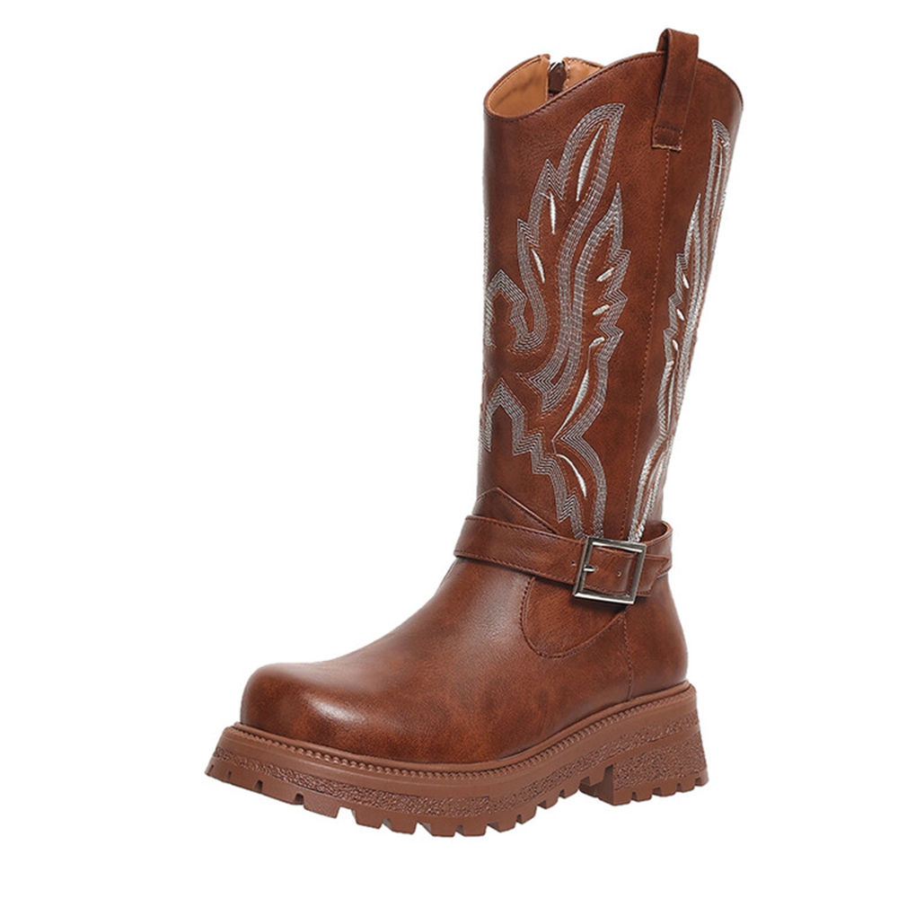 Waterproof Winter Boot - Sepatu Bot Wanita Setinggi Lutut Hak