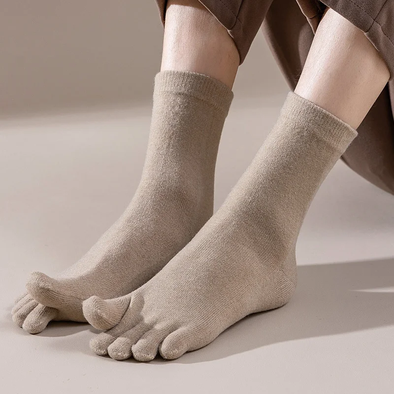 Kaos Kaki Lima Jari Pria dari  - Thermal Sock Wool ulasan dan harga