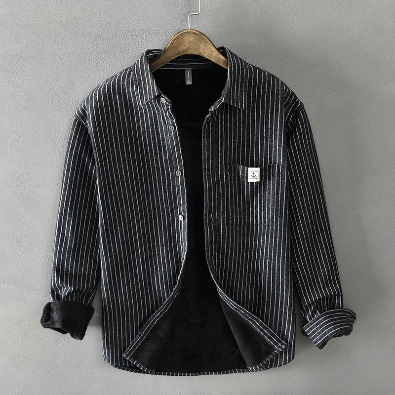 Kemeja Pria Musim Dingin Berba - Flannel Shirt Lined ulasan dan harga